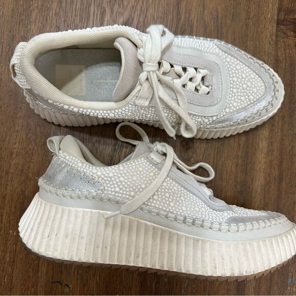 Dolce Vida‎ Dolen Pearl Sneakers size 8 - Picture 3 of 9
